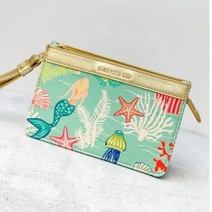 Spartina Mermaid Wristlet